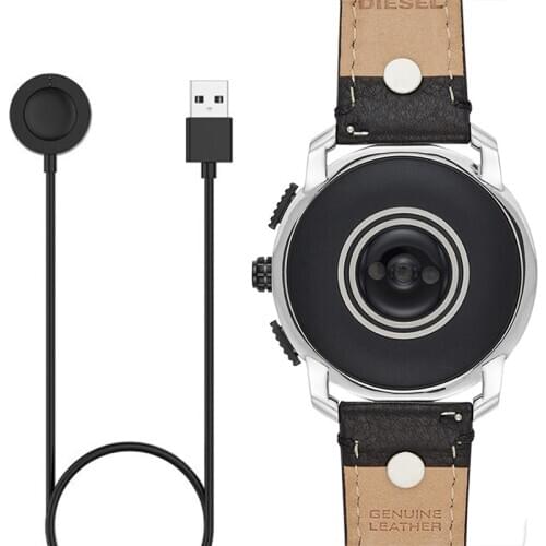 Magnetic USB Charging Cable Cord Dock Charger Adapter For Fossil Gen 4 Explorist/Venture/Sloan 5 Carlyle/Julianna HR Sport Watch