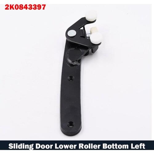 2K0843397 Side Sliding Door Bottom Lower Roller Guide Left Passenger Side For VW Caddy 2004 2005 2006 2007 2008 2009 2010