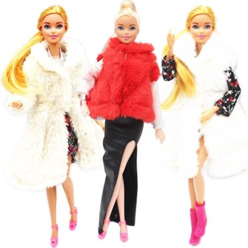 30cm for barbie Doll clothes Dress Fashion Casual doll suit for licca For Barbie Doll Accessories Baby Toys Best Girl' Gift