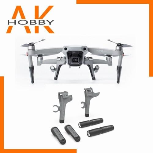 PGYTECH MAVIC AIR 2 Landing Gear Light Leg Support Protector Extensions LED Headlamp Set For DJI Mavic Air 2 Accessories