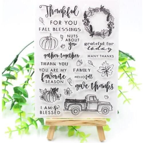 For You Transparent Clear Silicone Stamps for DIY Scrapbooking/Card Making/Kids Fun Decoration Supplies 252