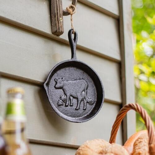 Farmhouse Metal Retro Vintage Plate Family Wall Art Industrial Loft Saucepan Christmas Gift Wand Decoratie Bar Decoration E5ZSB