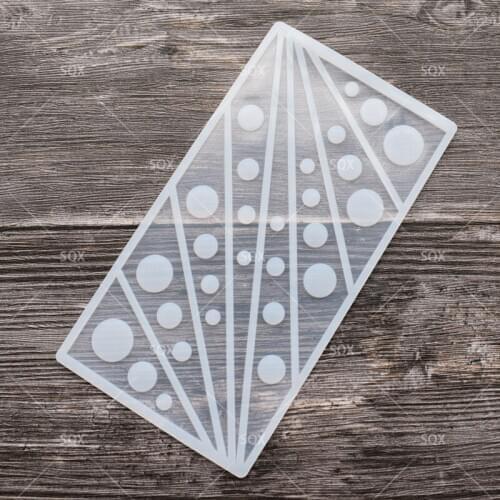 Various Triangles Shape Silicone Chocolate Mold Bakeware Birthday Cake Cookie Decorating Tools Chocolate Mould SA21