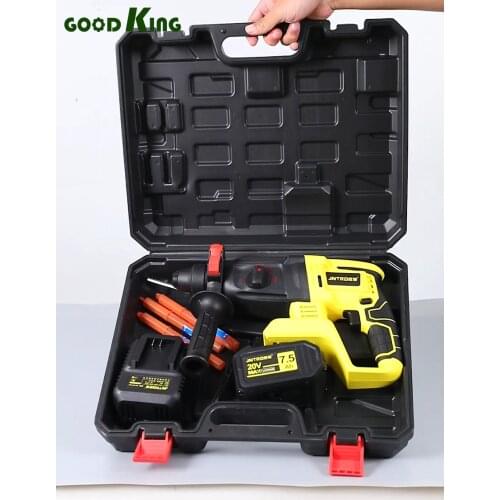 Srunv 20V 7pcs Power Household Tool Kit Single Battery Brushless Electric Rotary Hammer