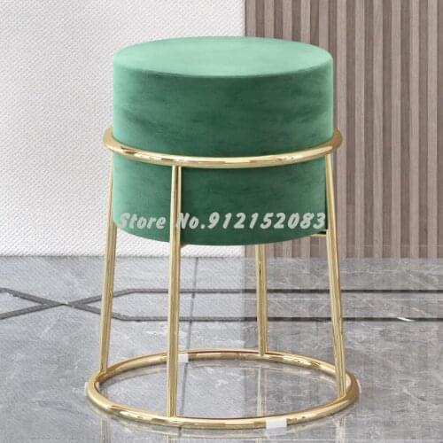 Makeup stool dressing table chair bedroom net red simple modern ins girl nordic light luxury home small bench round