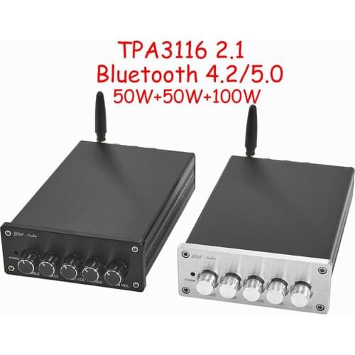 TPA3116 2.1 Bluetooth 4.2/5.0 with tone Class D digital power amplifier 50W+50W+100W