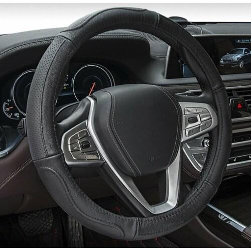 Universal Car Steering Wheel Cover Skidproof Auto Anti-Slip Microfiber Leather UV Barrier Cover Car-styling Car Accessories