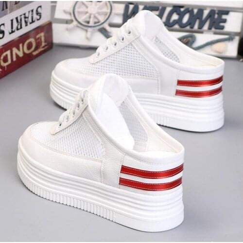 Spring and Summer Womens Platform Shoes Season New Breathable Female Casual Shoes Creepers