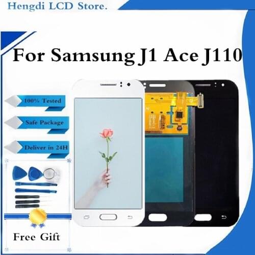 For Samsung Galaxy J1 Ace J110 J110M J110L J110F Touch Screen LCD Display Digitizer Assembly For For Samsung J1 ACE SIZE 4.3 Inc