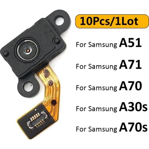 10Pcs/Lot, Home Button Fingerprint Sensor Flex Cable For Samsung A30S A307F A51 A515F A70 A705F A70S A707F A71 A715F