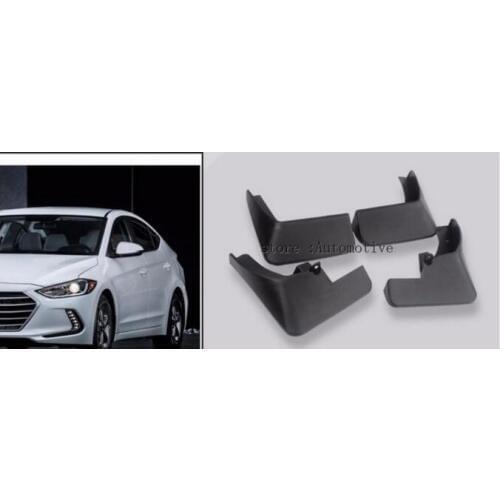 4pcs For Hyundai Elantra 2017 2018 2019 car Mud Flaps Splash Guards Mud Fenders Mudguards