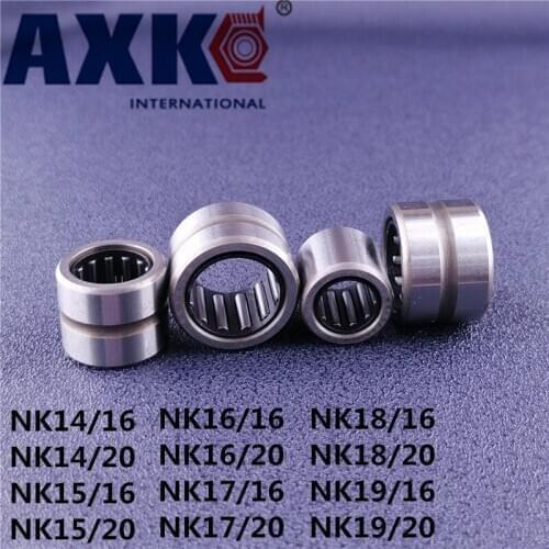 5Pcs Needle roller bearings with-out inner ring NK14/16 NK14/20 NK15/16 NK15/20 NK16/16 NK16/20 NK17/16 NK17/20 NK18/16 NK19/16
