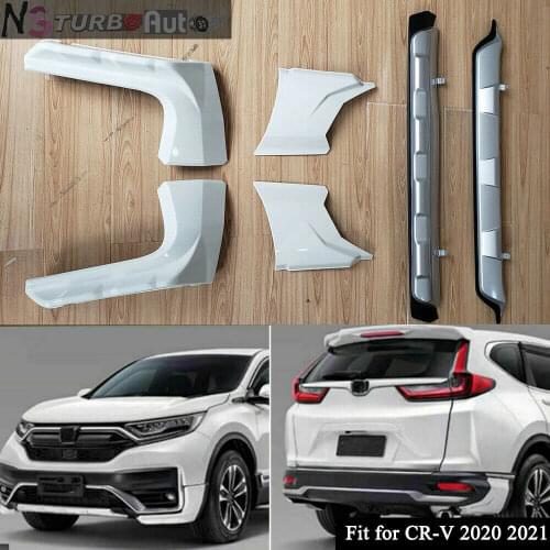 6Pcs Fits for Honda CRV CR-V 2020 2021 Bumper Board Skid Plate Guard Body Kits car modification