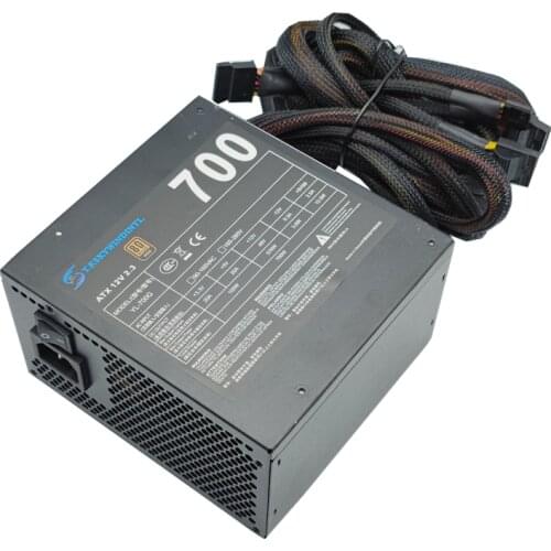 700w 80plus Gold Certified Psu Switching Computer Case Atx Power Supply for computer gamer
