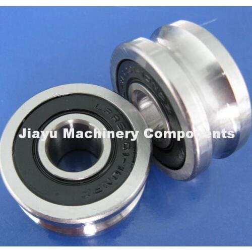 Free Shipping 2 PCS LFR5201-10 NPP Bearings 12 mm bore x 10 mm dw U Groove Track Roller Bearings LFR5201-10NPP