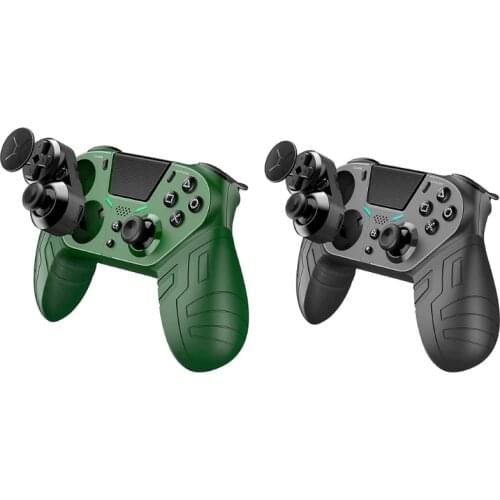 28EA Wireless Game Controller Gamepad Joystick with 4x Programmable Back Buttons Compatible with PS4 Elite/Slim/Pro Console