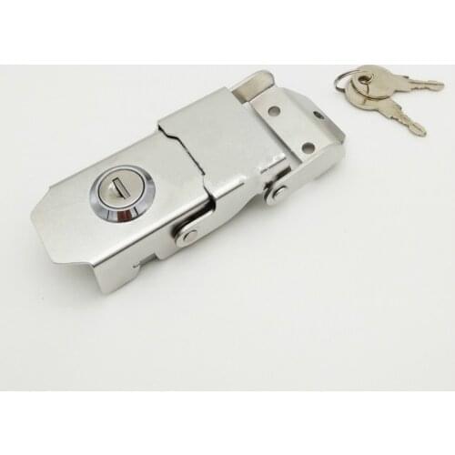 Stainless Steel Lock Side Box Hinge Tool Case Bag Hardware Motorcycle Aluminum Alloy Trunk Toolcase Fixed Buckle DIY Handmade