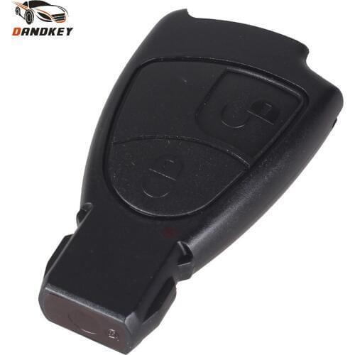 Dandkey 2 Buttons Key Case2 Buttons Remote Key Fob Case Cover For Mercedes Benz B C E S ML SLK CLK Class 2B 2BT