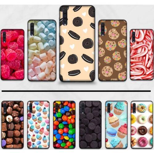 Delicious food TPU black Phone Case Cover Hull For Samsung Galaxy A 3 6 7 8 10 20 30 40 50 70 71 10S 20S 30S 50S PLUS