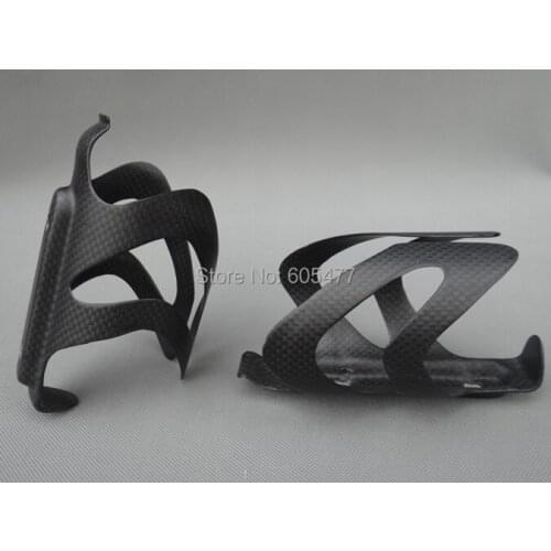 Two PCS Bicycle Bottle Holder - High Quality Full Carbon Matt Matte All Bike Water Bottle Cage Holder CG-023