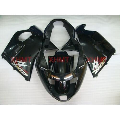 For CBR1100 XX 1996 - 2005 Body Kits for Honda Cbr1100XX 1998 Fairings CBR1100 XX 1998 Black Abs Fairing
