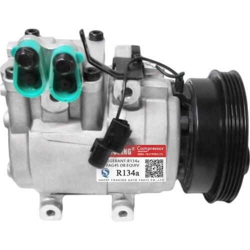 For hyundai accent compressor for Hyundai Accent 1998-2002 L4 1.5L HS15 57188 9770122261 9770125000 9770122060 9770129510