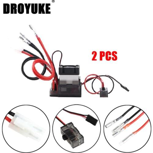 Droyuke high quality 2pcs/lot Special price 7.2V-16V 320A High Voltage ESC Brushed Speed Controller RC Car Truck Buggy Boat