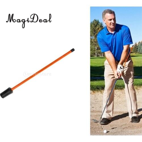 MagiDeal Metal Golf Swing Trainer Beginner Gesture Alignment Correction Training Aids