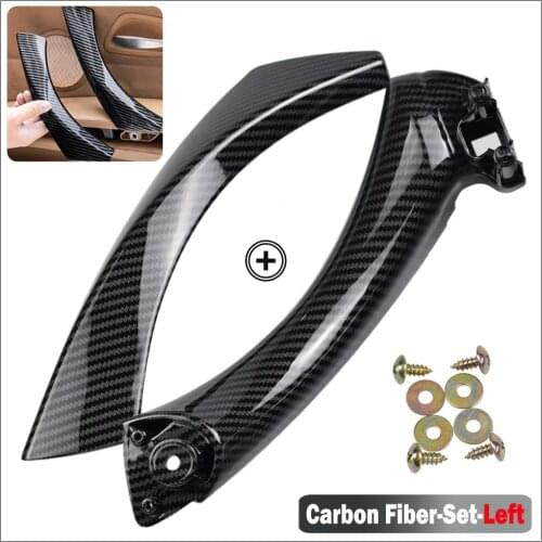 Upgraded Interior Door Pull Handle With Cover Trim Replacement For BMW 3 series E90 E91 E92 316 318 320 325 328i 2005-2012