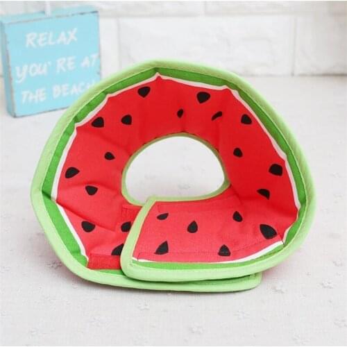 Elizabeth Collar Dog Fruit Pet Collar Protective Neck Collar Cat Wound Healing Medical Anti Bite Puppy Recovery Scratching