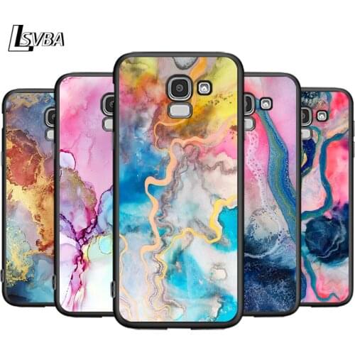 Gradual Color Marble For Samsung Galaxy J2 J3 J4 Core J5 J6 J7 J8 Prime duo Plus 2018 2017 2016 Silicone Phone Cover