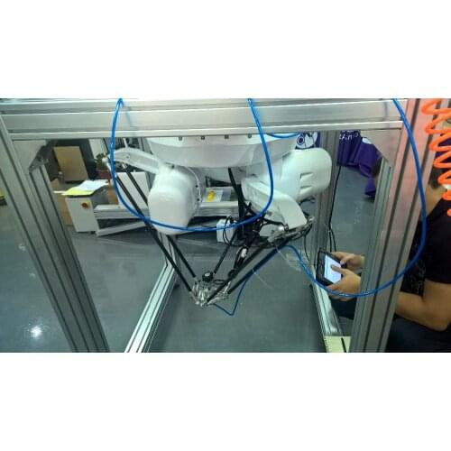 TROY OEM 4 axis Delta Robot 600mm working diameter supports vision system replaces ADTECH Scara robot