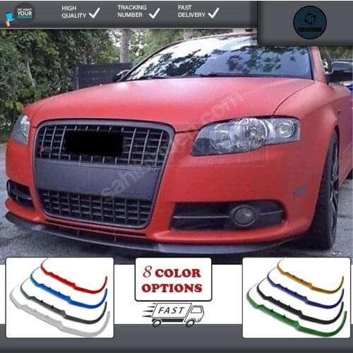 For audi s2 b4 front lip universal spoiler lip bumper 3 piece free fast shipping designed full harmony body kit design