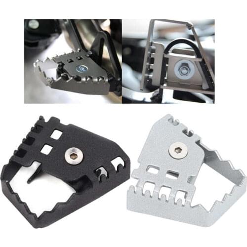 Motorcycle Side Stand Extension Pad Enlarge Kickstand Fits for BMW F650/700/800GS R1200GS