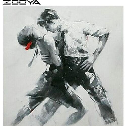 ZOOYA Diamond Embroidery 5d DIY Diamond Painting Character Dancing Couple Embroidered With Rhinestones Cross-Stitch Kits R756