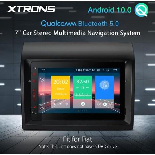 7" Android 10.0 Qualcomm Bluetooth 5.0 Car Stereo Player multimedia Radio GPS WIFI For Fiat Ducato 2011 2012 2013 2014 2015