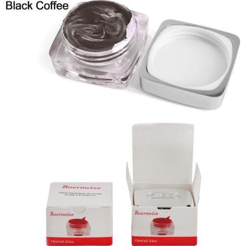 Tattoo Inks Permanent Makeup Black Coffee PCD Tattoo Pigment Eyebrow Eyeliner Makeup Beauty Body Art for Tattoo Machine Pen
