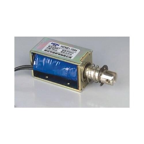 24V Pull Hold/Release 10mm Stroke 8.7Kg Force Electromagnet Solenoid Actuator