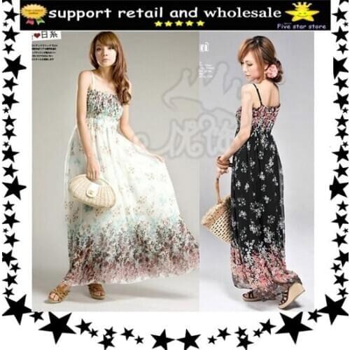 Hot selling ,sumer dress 2012 Bohemia Indigenous flavor long style brace, print ,empire sleeveless,maxi, beach dress LD8890