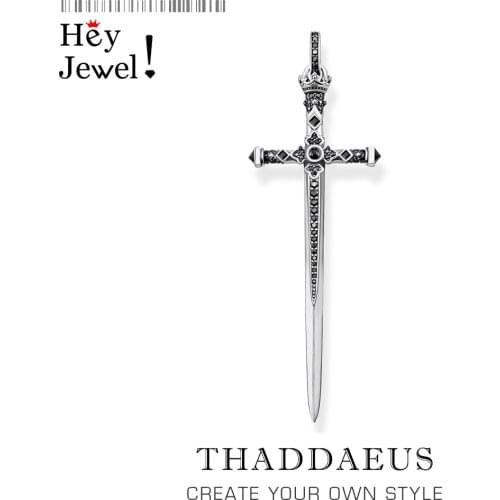 Pendant Courage Sword,2021 Brand New Vintage Jewelry Europe 925 Sterling Silver Accessories Mythical Gift For Woman Men