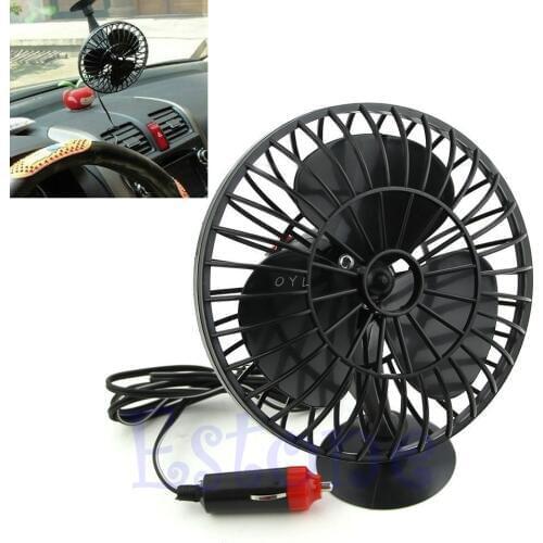 Summer Gift Mini Cooling Air Fan Adsorption Truck Car Vehicle 12V Powered