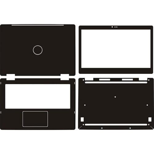 Carbon fiber Laptop Sticker Skin Decal Cover Protector for Dell Latitude 13 3379 13.3"