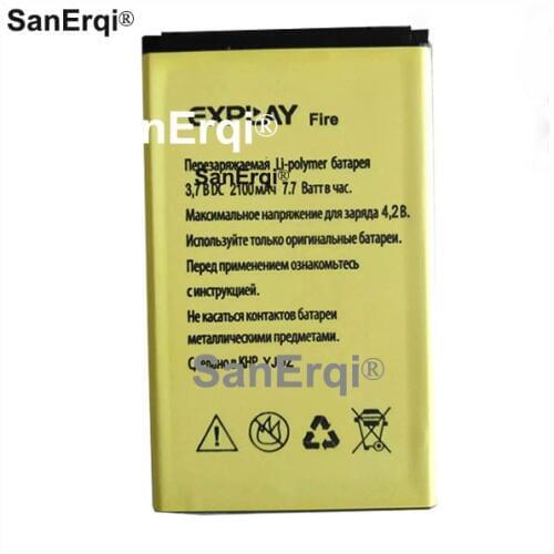 NEW 2100mAh Battery For Explay Fire Cellphone Bateria Accumulator Battery