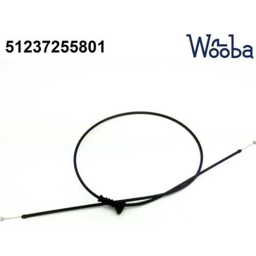 New Hood-Latch Release Cable For 2009 -2018 BMW 640i 650i 528i M6 550i 51237255801