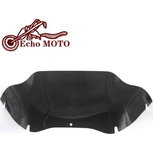 Motorcycle Front 9.5" Windshield Fairing Windscreen For Harley Road Glide FLTR FLTRX 1998-2013 Smoke/Clear/Black Windshield