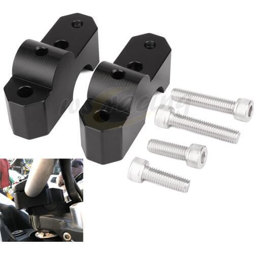 Motorcycle HandleBar Riser Handle Bar Mount Clamp Adapter For Benelli BJ TNT BN 300 BJ300 TNT300 BN300