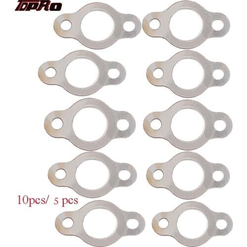TDPRO Exhaust Pipe Gaskets 20mm Exhaust Carby Manifold Gasket For 48cc 66cc 80cc 2 Stroke Mini Pocket ATV Quad Motorized PitBike