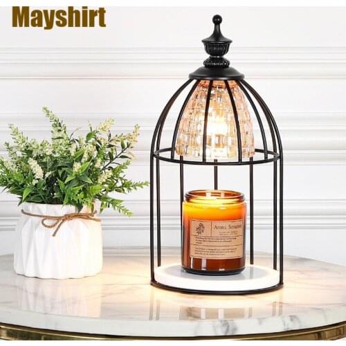 Nordic Iron Glass Gold Black Table Lamps for Living Room Bedroom Bedside Kitchen Art Decor Aroma Lamps Modern LED Light Fixtures