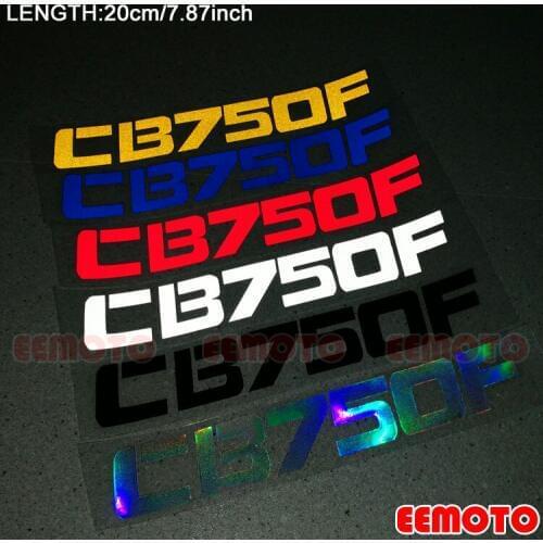 Motorcycle wheels helmet Body Shell Tank Pad Motorbike Fairing Reflective Decals Stickers for HONDA CB750F CB500F CB 750F 500F