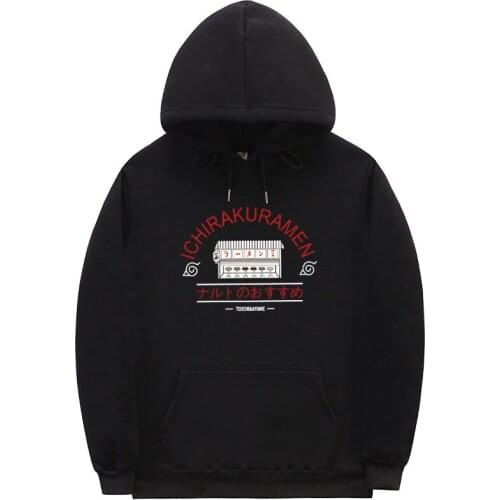 Janpense style ICHIRAKURAMEN printed hody Sweatshirt cotton Hodie pullover Hoody 3XL2020 New Casual fleece hoodie funny